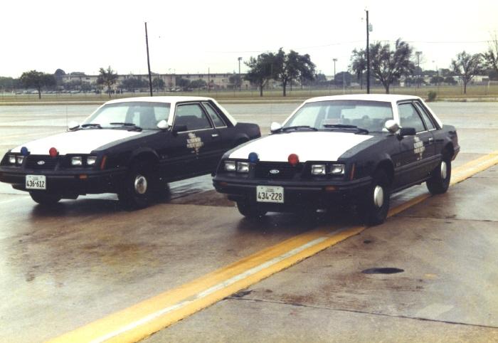 In 1983 Ford offered the SSP Mustang to other police agencies and many